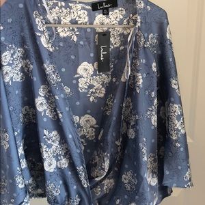 Lulus kimono crop top